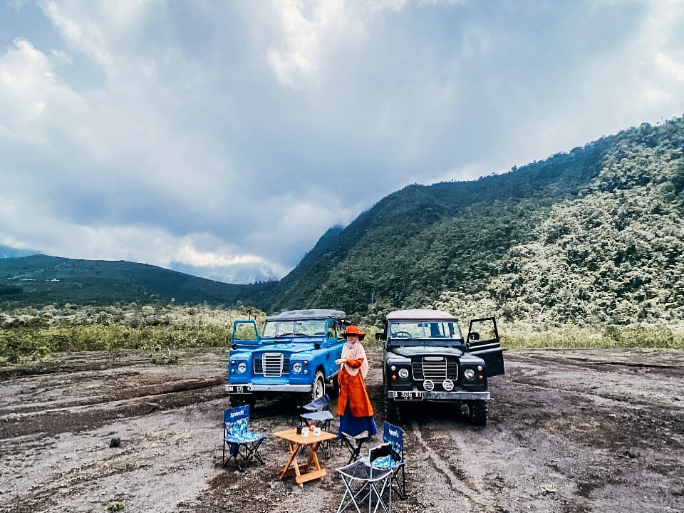 Offroad pasir datar Galunggung